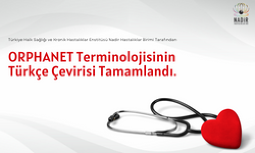 ORPHANET Terminolojisinin Türkçe Çevirisi Tamamlandı