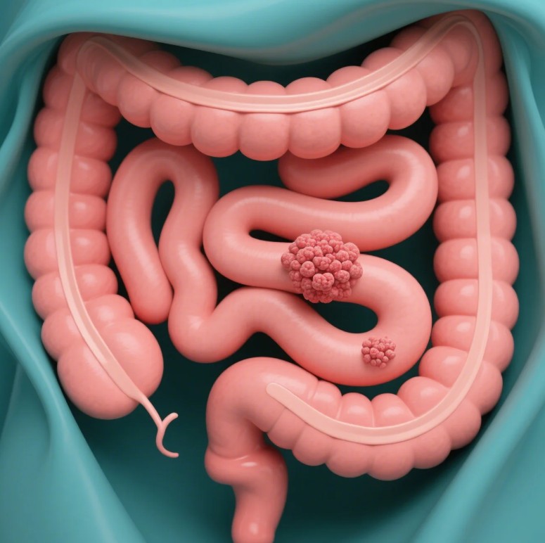 Kolon kanseri, kalın bağırsakta oluşan kötü huylu bir tümördür