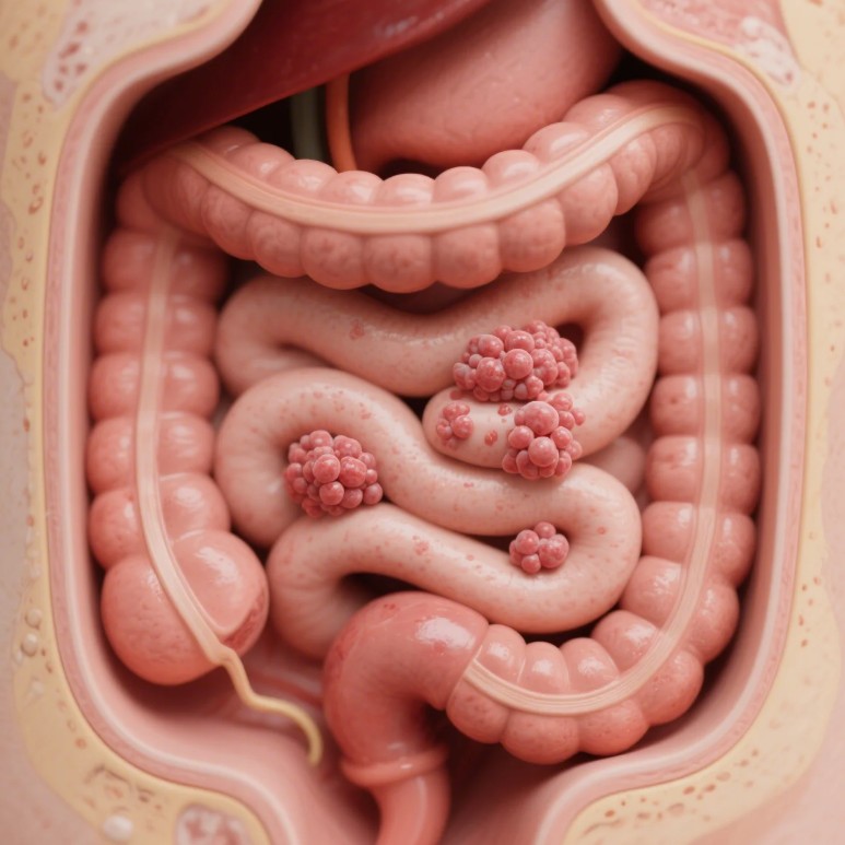 Kolon kanseri, kalın bağırsakta oluşan kötü huylu bir tümördür