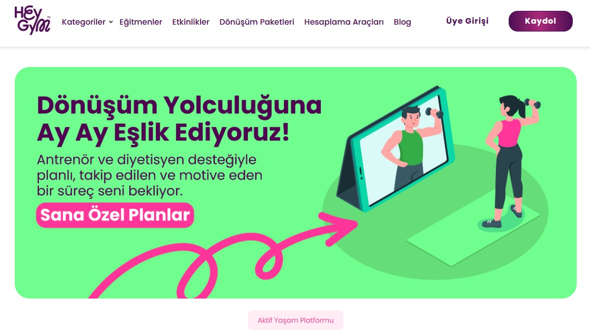 Online Diyet Ücretleri - Heygym.com
